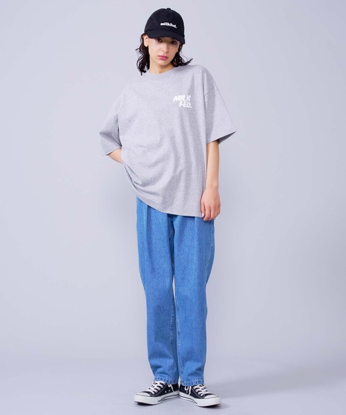 MILKFED.（ミルクフェド）の「COOPER LOGO CAP（キャップ・レディース・ベージュ/ネイビー/ブラック・ONE SIZE）」の11枚目の写真