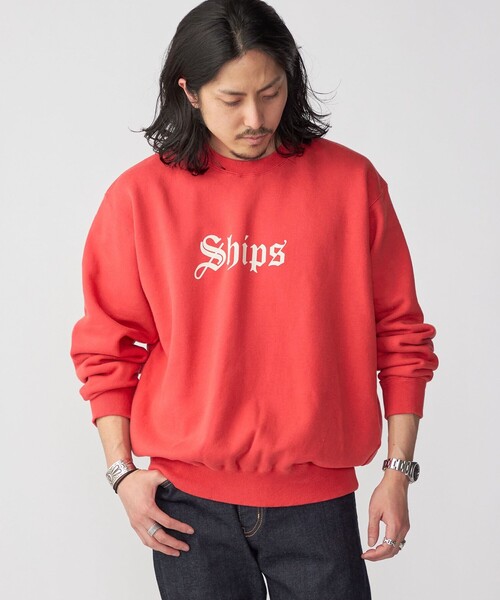 PEOPLESTYLE◆プリント加工 レトロなフード付きスウェットシャツ PEOPLESTYLE◇プリント加工 レトロなフード付きスウェットシャツ
