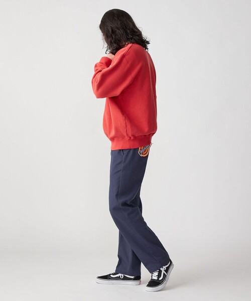 SHIPS（シップス）の「*SHIPS: OLD ENGLISH SHIPS ロゴ プリント クルーネック スウェット（スウェット・メンズ・ライトブルー/レッド/ネイビー・SMALL/MEDIUM/LARGE）」の18枚目の写真