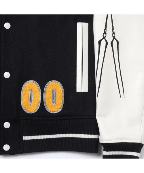 RADIO EVA 862 EVANGELION BASEBALL JACKET（スタジャン）｜RADIO EVA