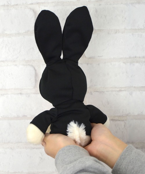 NICI/ぬいぐるみ ラビット クラシック 25㎝/ラビットブラックパーカー