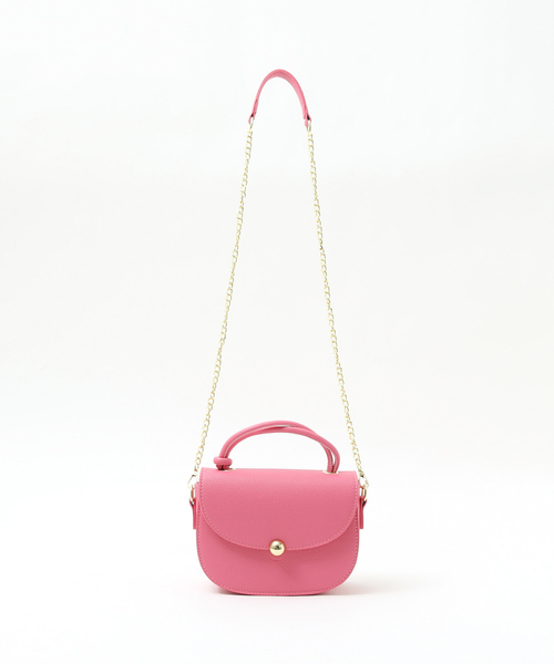 Abahouse Devinette（ドゥヴィネット）の「ｶﾞﾗｽﾚｻﾞｰﾜﾝﾊﾝﾄﾞﾙBAG