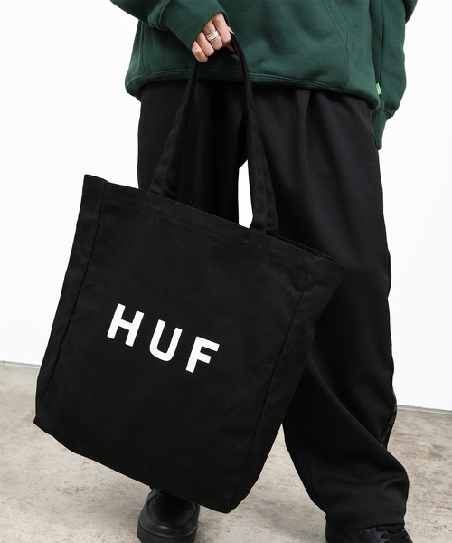 HUF（ハフ）の「HUF OG LOGO TOTE BAG M/ HUF トートバッグ