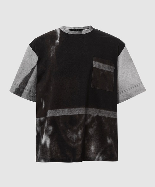 th products(ティーエイチプロダクト)の「DY Drop Shoulder Tee(Tシャツ/カットソー・メンズ・ブラック系その他2/ブラック系その他/ブルー系その他2/ブルー系その他・2/1)」の3枚目の写真