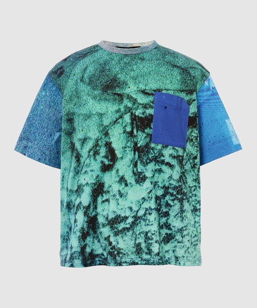 th products(ティーエイチプロダクト)の「DY Drop Shoulder Tee(Tシャツ/カットソー・メンズ・ブラック系その他2/ブラック系その他/ブルー系その他2/ブルー系その他・2/1)」の2枚目の写真