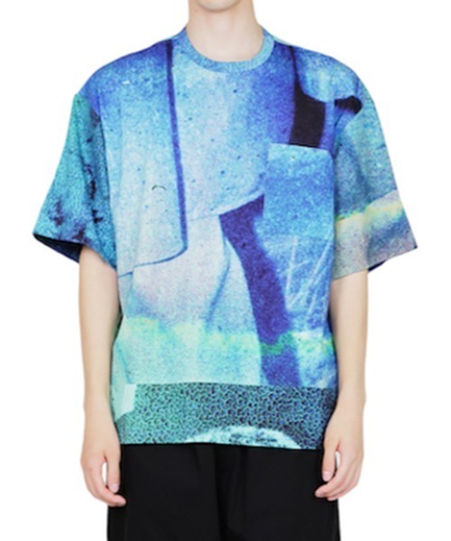 th products(ティーエイチプロダクト)の「DY Drop Shoulder Tee(Tシャツ/カットソー・メンズ・ブラック系その他2/ブラック系その他/ブルー系その他2/ブルー系その他・2/1)」の6枚目の写真
