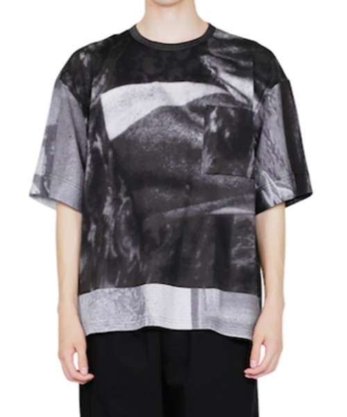 th products(ティーエイチプロダクト)の「DY Drop Shoulder Tee(Tシャツ/カットソー・メンズ・ブラック系その他2/ブラック系その他/ブルー系その他2/ブルー系その他・2/1)」の8枚目の写真