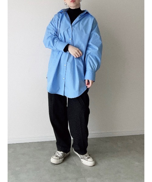 Yucca（ユッカ）の「ビッグシャツ（MEKKE 低身長向け）（シャツ