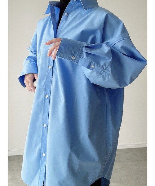 Yucca（ユッカ）の「ビッグシャツ（MEKKE 低身長向け）（シャツ