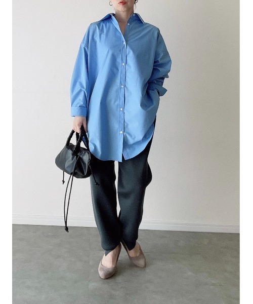 Yucca（ユッカ）の「ビッグシャツ（MEKKE 低身長向け）（シャツ