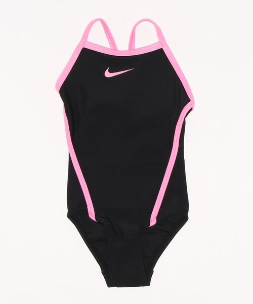 San-ai Resort 三愛水着楽園（サンアイリゾート　サンアイミズギラクエン）の「【NIKE】ﾌｯﾄﾏｰｸ ﾅｲｷ GIRLS ﾜﾝﾋﾟｰｽ（水着・キッズ・ホワイト/サックスブルー/パープル/ピンク・100/110/120/130/160/170/140/150）」の4枚目の写真