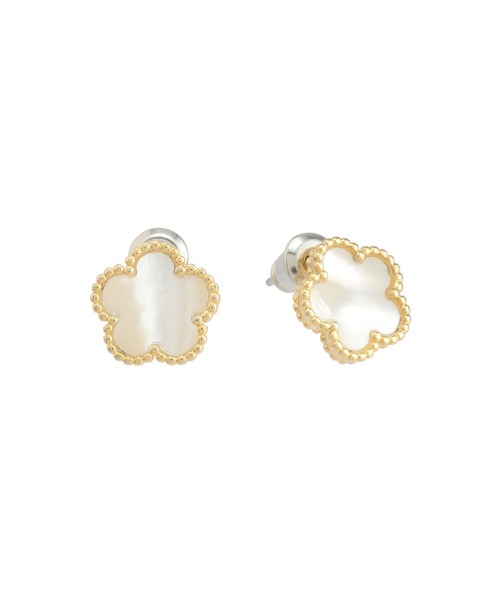 【MARY QUANT】ミルフレーム ピアス 公式】【ミルフレーム ピアス】マリークワント MARY QUANT
