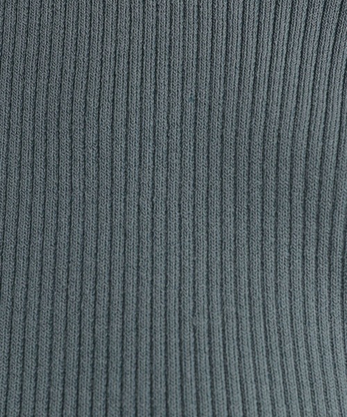 Andemiu（アンデミュウ）の「リブソデフレアニット187263（ニット/セーター・レディース・ブラック/オフホワイト/ピンク/グリーン・FREE）」の13枚目の写真