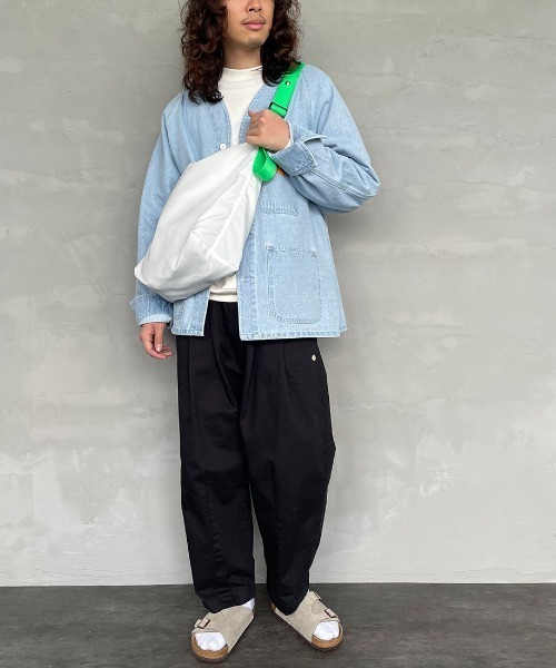 JULY NINE（ジュライナイン）の「【MORE 6月号掲載】[JULY NINE/ジュライナイン] 別注 SEQUEL ショルダーバッグ（ショルダーバッグ・レディース・グレー/ブラック/ベージュ/グリーン/ホワイト・ONE SIZE）」の6枚目の写真