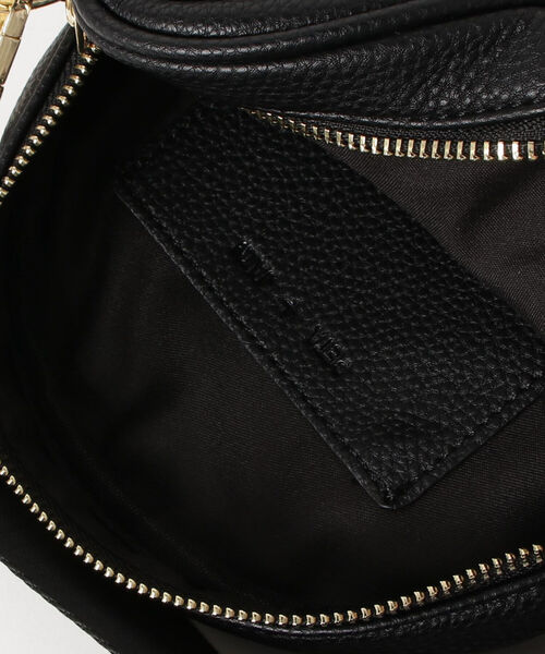 PETA+JAIN（ペタアンドジェーン）の「【PETA+JAIN/ペタアンドジェーン】丸型テープショルダーポシェット（ショルダーバッグ・レディース・ブラック・FREE）」の9枚目の写真