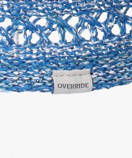 OVERRIDE（オーバーライド）の「OVERRIDE  THERMO JP LACE TULIP / オーバーライド（ハット・レディース・オレンジ/ブラック/ブルー・M/57.5cm）」の13枚目の写真
