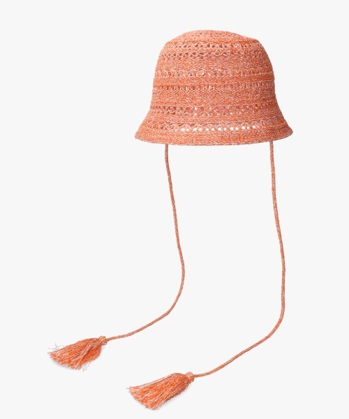 OVERRIDE（オーバーライド）の「OVERRIDE  THERMO JP LACE TULIP / オーバーライド（ハット・レディース・オレンジ/ブラック/ブルー・M/57.5cm）」の15枚目の写真