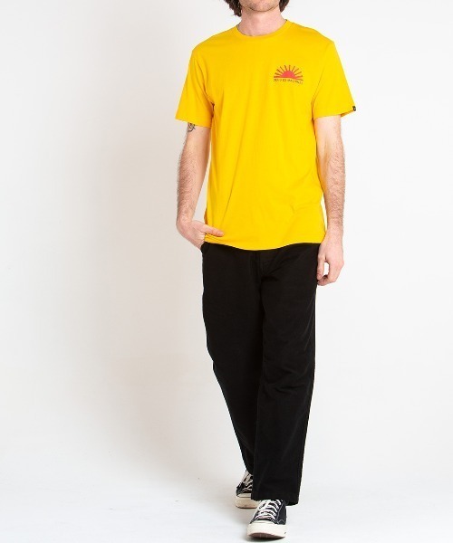 DEUS EX MACHINA(デウスエクスマキナ)の「SUNFLARE TEE(Tシャツ/カットソー・メンズ・ブラック・SMALL/MEDIUM/LARGE)」の3枚目の写真