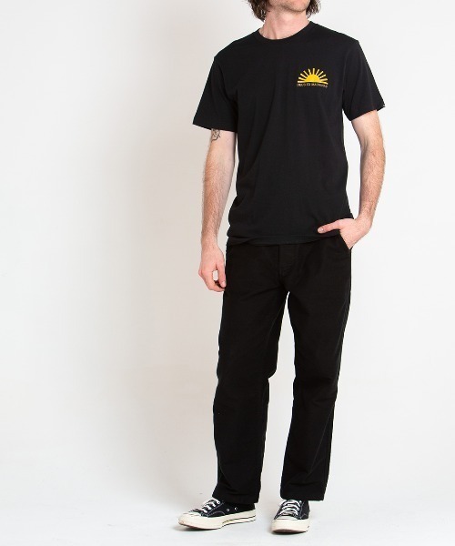 DEUS EX MACHINA(デウスエクスマキナ)の「SUNFLARE TEE(Tシャツ/カットソー・メンズ・ブラック・SMALL/MEDIUM/LARGE)」の2枚目の写真