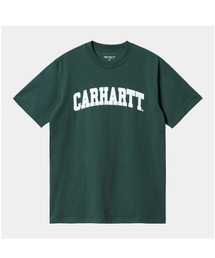 Carhartt WIP/カーハートダブリューアイピー S/S UNIVERSITYT-SHIRT ブランドロゴ クルーネックTシャツ/半袖Tシャツ I028990