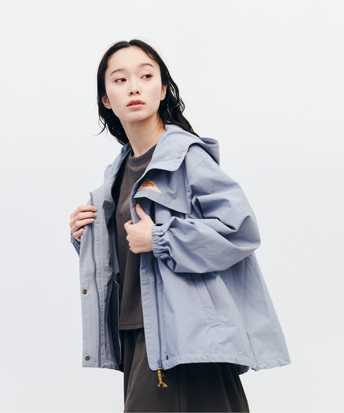エーグル　撥水ラパザラジャケット　マウンテンパーカー　ネイビー エーグル AIGLE 撥水 軽量マウンテンフーデッドジャケット