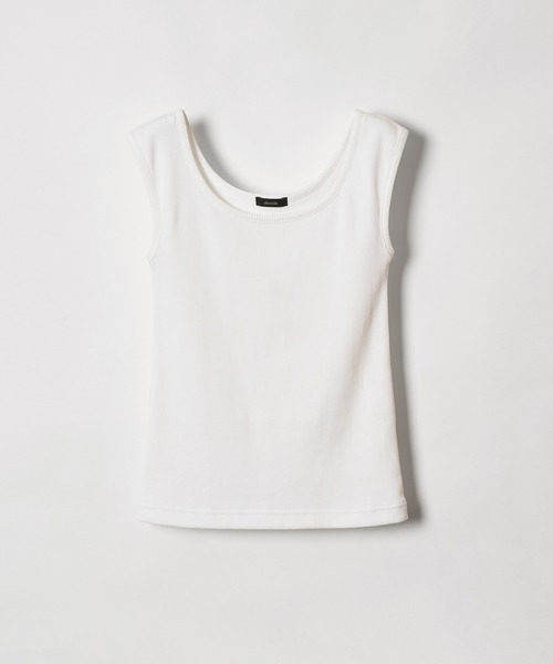 allureville（アルアバイル）の「デコルテネックプルオーバー（Tシャツ/カットソー・レディース・ホワイト/グリーン/ブラック/カーキ・2）」の14枚目の写真