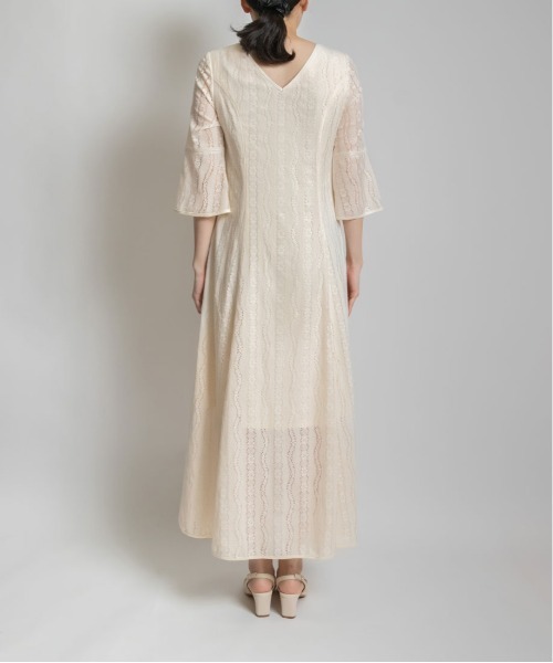 RANDA（ランダ）の「フレアスリーブレースワンピース（ドレス・レディース・ブラック/ホワイト・0/1）」の11枚目の写真