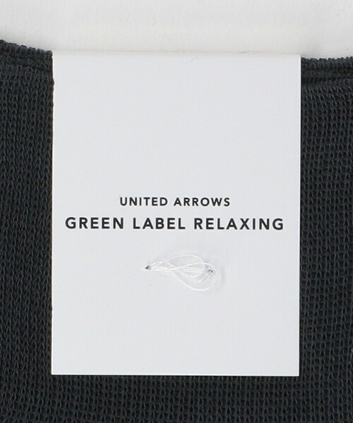 green label relaxing(グリーンレーベルリラクシング)の「シルケット ピケ 2トーン ドレスソックス(ソックス/靴下・メンズ・ダークグレー/ネイビー/ブラック・FREE)」の6枚目の写真