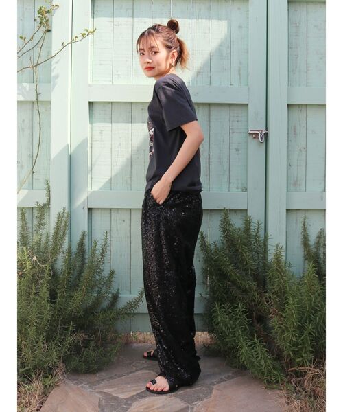 Ungrid（アングリッド）の「イーグルプリントTee（Tシャツ/カットソー・レディース・チャコールグレー/オフホワイト・FREE）」の13枚目の写真