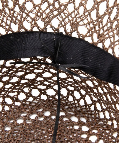 CONTROL FREAK（コントロールフリーク）の「CONTROL FREAK(コントロールフリーク)透かし編みバケットハット（ハット・レディース・ブラック/ブラウン/ナチュラル/パープル・FREE）」の19枚目の写真