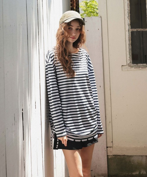 DONOBAN(ドノバン)の「【UV・紫外線カット 水陸両用 日焼け対策】ラッシュショートパンツ(その他パンツ・レディース・ドット/その他1/モスグリーン/ダークブラウン/ブラック/ブラック系その他2/ネイビー/カーキ/ネイビー系1・F)」の22枚目の写真