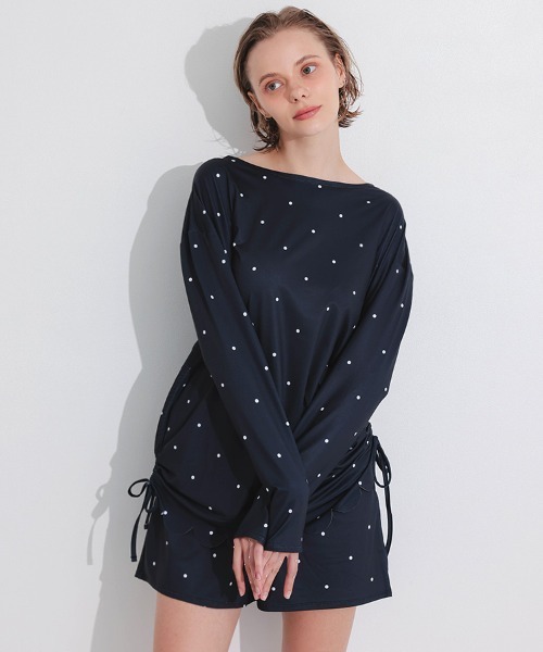 DONOBAN(ドノバン)の「【UV・紫外線カット 水陸両用 日焼け対策】ラッシュショートパンツ(その他パンツ・レディース・ドット/その他1/モスグリーン/ダークブラウン/ブラック/ブラック系その他2/ネイビー/カーキ/ネイビー系1・F)」の10枚目の写真