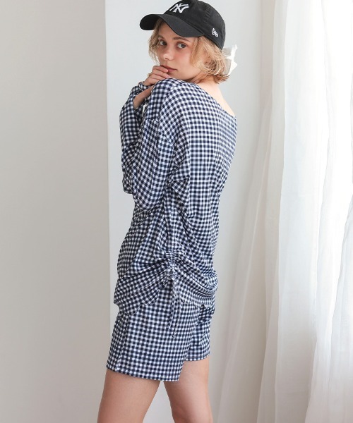 DONOBAN(ドノバン)の「【UV・紫外線カット 水陸両用 日焼け対策】ラッシュショートパンツ(その他パンツ・レディース・ドット/その他1/モスグリーン/ダークブラウン/ブラック/ブラック系その他2/ネイビー/カーキ/ネイビー系1・F)」の16枚目の写真