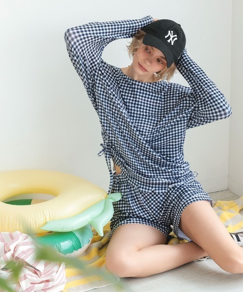 DONOBAN(ドノバン)の「【UV・紫外線カット 水陸両用 日焼け対策】ラッシュショートパンツ(その他パンツ・レディース・ドット/その他1/モスグリーン/ダークブラウン/ブラック/ブラック系その他2/ネイビー/カーキ/ネイビー系1・F)」の18枚目の写真