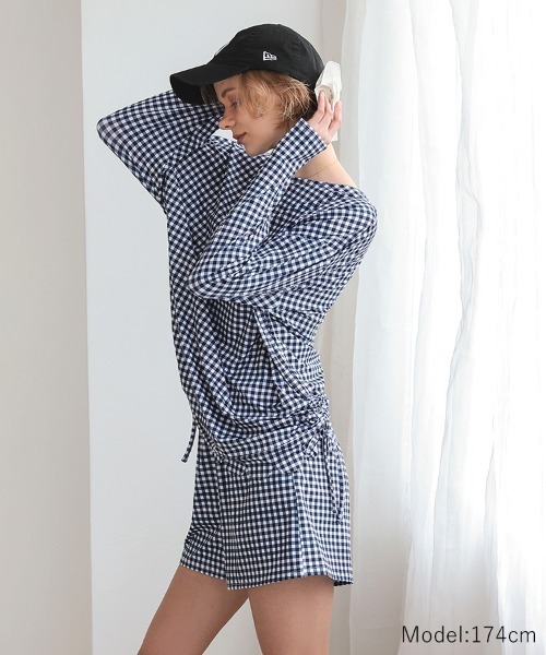 DONOBAN(ドノバン)の「【UV・紫外線カット 水陸両用 日焼け対策】ラッシュショートパンツ(その他パンツ・レディース・ドット/その他1/モスグリーン/ダークブラウン/ブラック/ブラック系その他2/ネイビー/カーキ/ネイビー系1・F)」の20枚目の写真