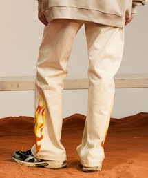 A'GEM/9 × .kom『OVDY/オブディワイ』裾ファイヤーパンツ