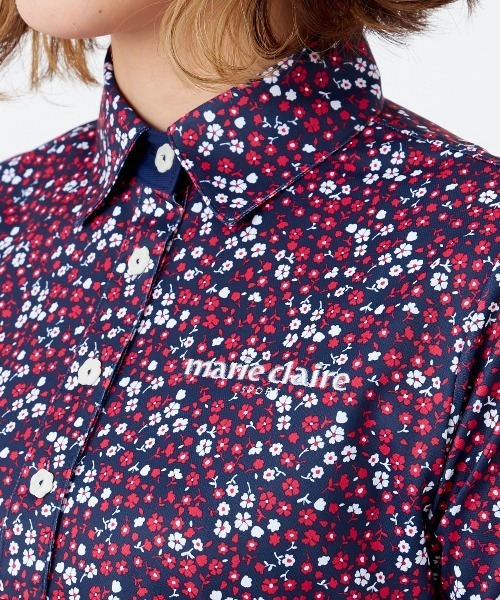marie claire(マリ・クレール)の「【marie claire:マリ.クレール】レディース 半袖シャツ ゴルフ(シャツ/ブラウス・レディース・ネイビー/イエロー/ホワイト・MEDIUM/LARGE/X-LARGE)」の18枚目の写真