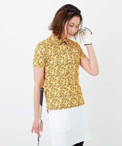 marie claire(マリ・クレール)の「【marie claire:マリ.クレール】レディース 半袖シャツ ゴルフ(シャツ/ブラウス・レディース・ネイビー/イエロー/ホワイト・MEDIUM/LARGE/X-LARGE)」の22枚目の写真