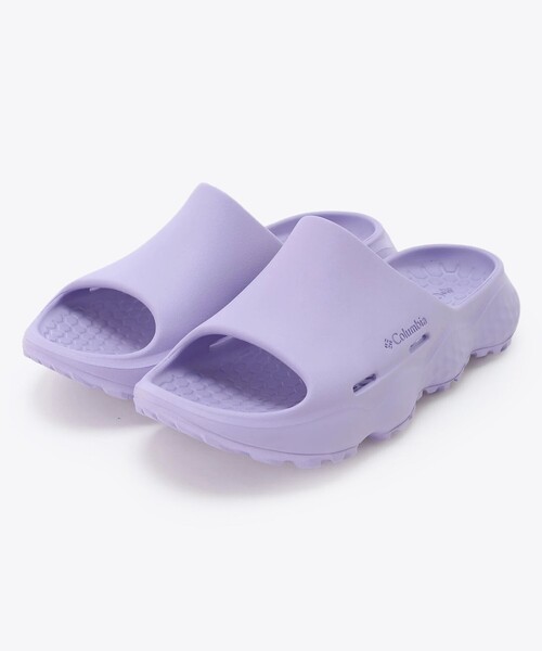 Columbia（コロンビア）の「軽量 ふかふか Columbia／スライブ リバイブ アウトドアサンダル／コロンビア（サンダル・レディース・ホワイト/ブラック/パープル・26.0cm/24.0cm/25.0cm/23.0cm/22.0cm）」の3枚目の写真