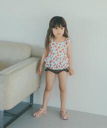 green label relaxing（グリーンレーベルリラクシング）の「GLR タンキニ ドットフラワー/ 水着（水着・キッズ）」