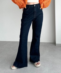 apres jour mignon | 裾スリットデニム【ZOZOTOWN限定アイテム】(デニムパンツ)