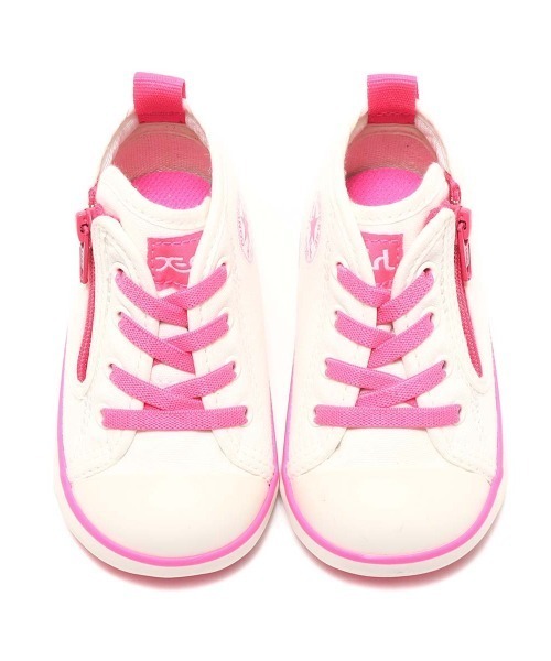 X-girl(エックスガール)の「CONVERSE BABY ALL STAR N X-girl Z / コンバース ベビー オールスター N X-girl Z(スニーカー・キッズ・ホワイト・12.0cm/13.0cm/14.0cm/15.0cm)」の5枚目の写真
