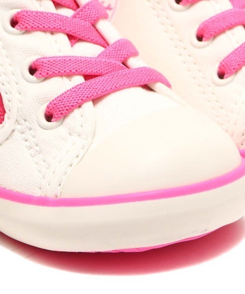 X-girl(エックスガール)の「CONVERSE BABY ALL STAR N X-girl Z / コンバース ベビー オールスター N X-girl Z(スニーカー・キッズ・ホワイト・12.0cm/13.0cm/14.0cm/15.0cm)」の7枚目の写真