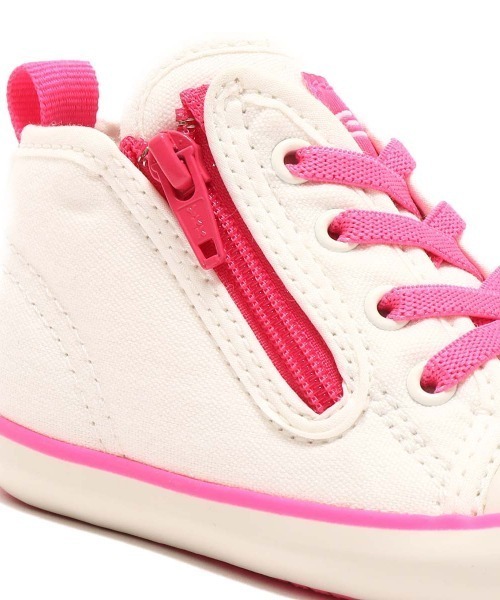 X-girl(エックスガール)の「CONVERSE BABY ALL STAR N X-girl Z / コンバース ベビー オールスター N X-girl Z(スニーカー・キッズ・ホワイト・12.0cm/13.0cm/14.0cm/15.0cm)」の9枚目の写真