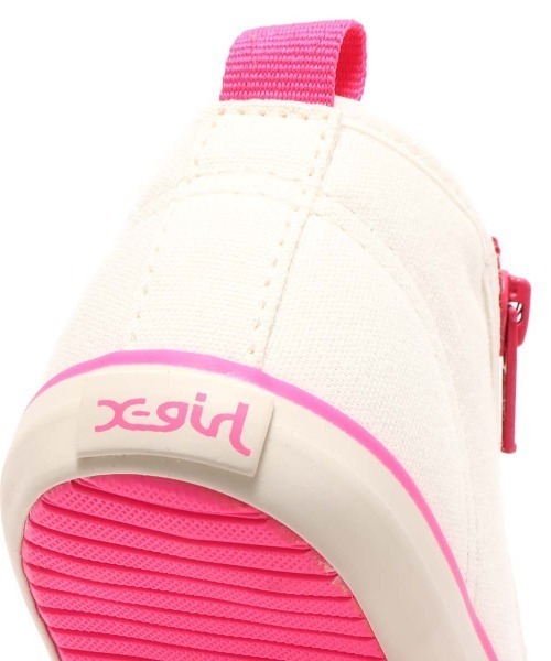 X-girl(エックスガール)の「CONVERSE BABY ALL STAR N X-girl Z / コンバース ベビー オールスター N X-girl Z(スニーカー・キッズ・ホワイト・12.0cm/13.0cm/14.0cm/15.0cm)」の10枚目の写真