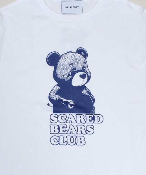 MILKBOY（ミルクボーイ）の「SCARED BEARS CLUB Tシャツ（Tシャツ/カットソー・メンズ・A/B/C/D・FREE）」の16枚目の写真