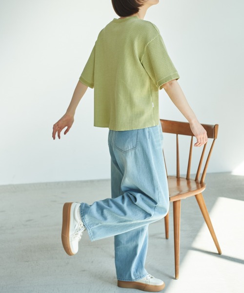 unclip（アンクリップ）の「10オンスデニムパンツ（デニムパンツ・レディース・ライトブルー・MEDIUM/LARGE）」の16枚目の写真
