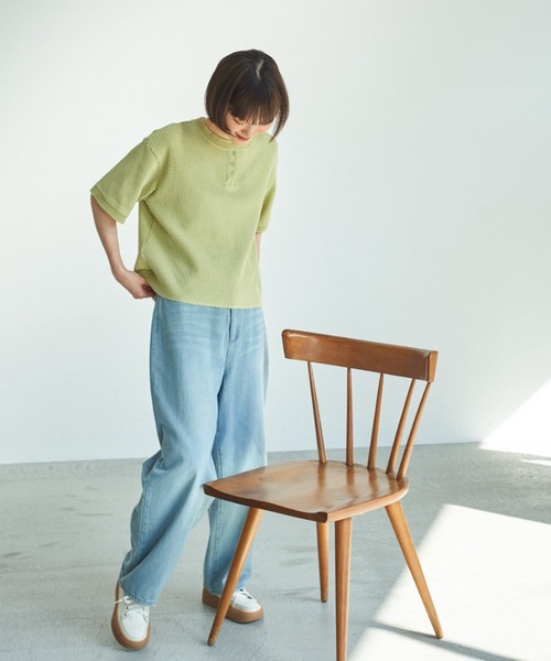 unclip（アンクリップ）の「10オンスデニムパンツ（デニムパンツ・レディース・ライトブルー・MEDIUM/LARGE）」の13枚目の写真