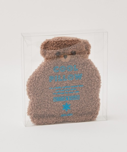 BIRTHDAY BAR（バースデイバー）の「テディ＆キティ クールピロー Mサイズ（アウトドアグッズ・レディース・グレー/ブラウン・フリー）」の8枚目の写真