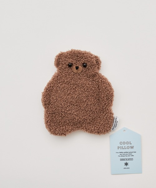 BIRTHDAY BAR（バースデイバー）の「テディ＆キティ クールピロー Mサイズ（アウトドアグッズ・レディース・グレー/ブラウン・フリー）」の11枚目の写真